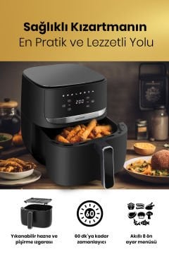 Jetblack 15 Parça Airfryer Avantajlı Mutfak Çeyiz Seti