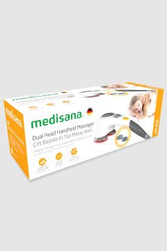 Alman Tasarım Çift Başlıklı Infrared Isıtıcılı Güçlü Masaj Aleti 2 Yıl Garantili Med48312
