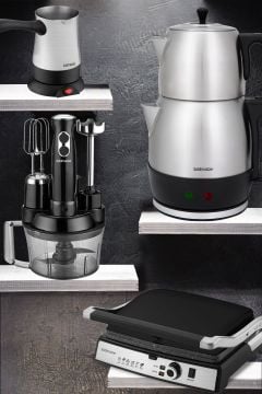 GoldMaster Hürrem Elektrikli Mutfak Çeyiz Seti 4 Lü Paket