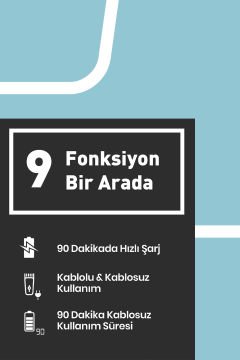 Pati 9in1 Şarjlı Kedi Köpek Pet Evcil Hayvan Tıraş Makinesi