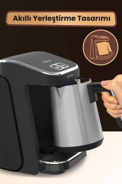 Inox Avantajlı Ikili Set Paketi Paslanmaz Çelik Türk Kahve Makinesi Tost Izgara Makinesi