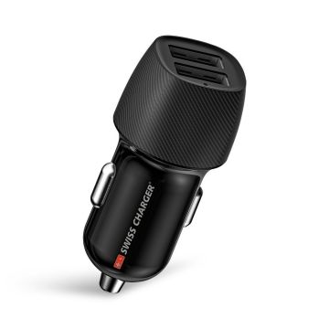 Swiss Charger Sch-50027 Çift Usb Hızlı Araç İçi Şarj Cihazı