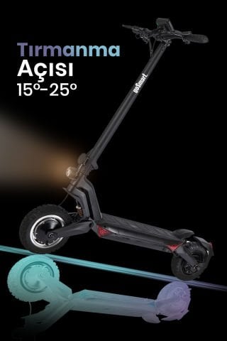 GoSmart VR 500 1600W Çift süspansiyonlu Elektrikli Scooter