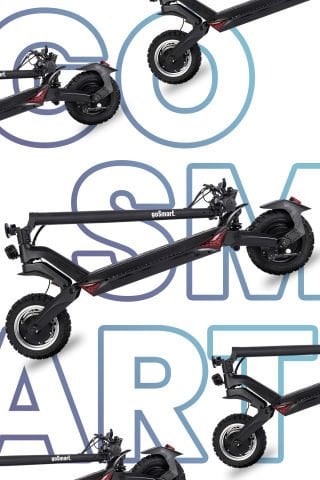GoSmart VR 500 1600W Çift süspansiyonlu Elektrikli Scooter