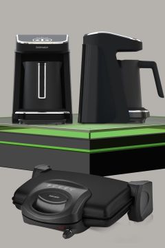 Blackline 18 Parça Avantajlı Elektrikli Mutfak Çeyiz Seti Elektronik Evlilik Paketi