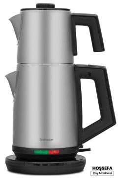 Hoşsefa Inox 2200 Watt Paslanmaz Damlatmayan Çelik Çay Makinesi Ve Su Isıtıcısı