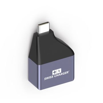 Swiss Charger 30051 Type C Vga Dönüştürücü Adaptör İpad Mac Uyumlu