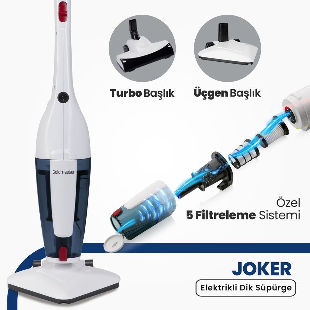 Joker Dik Elektrikli Süpürge